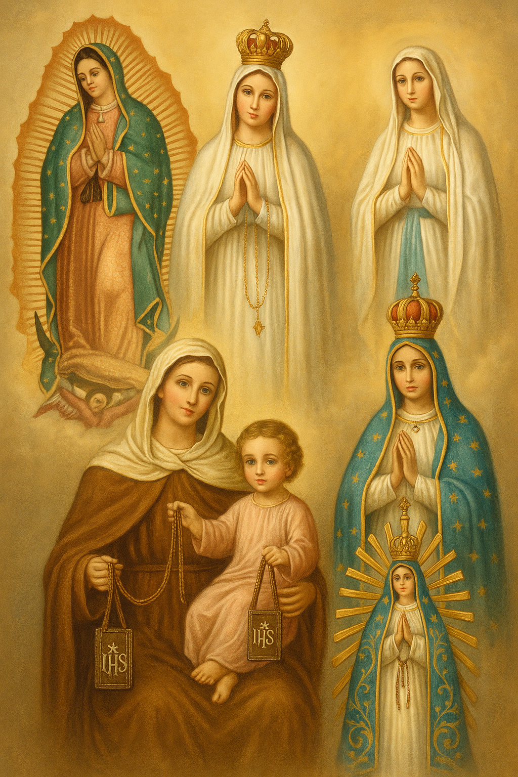 Las advocaciones marianas más conocidas: un mismo amor con muchos nombres