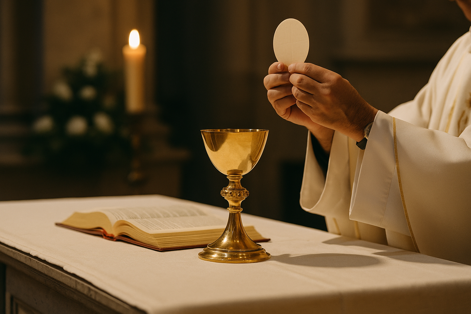 La Santa Misa Católica: Un Viaje Sagrado Paso a Paso, con Todas sus Oraciones y un Corazón que Busca a Dios