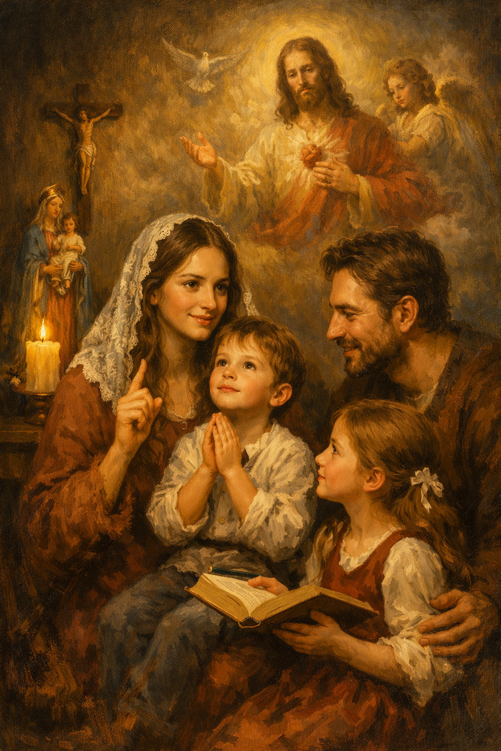 Cómo enseñar a los niños a amar a Dios.